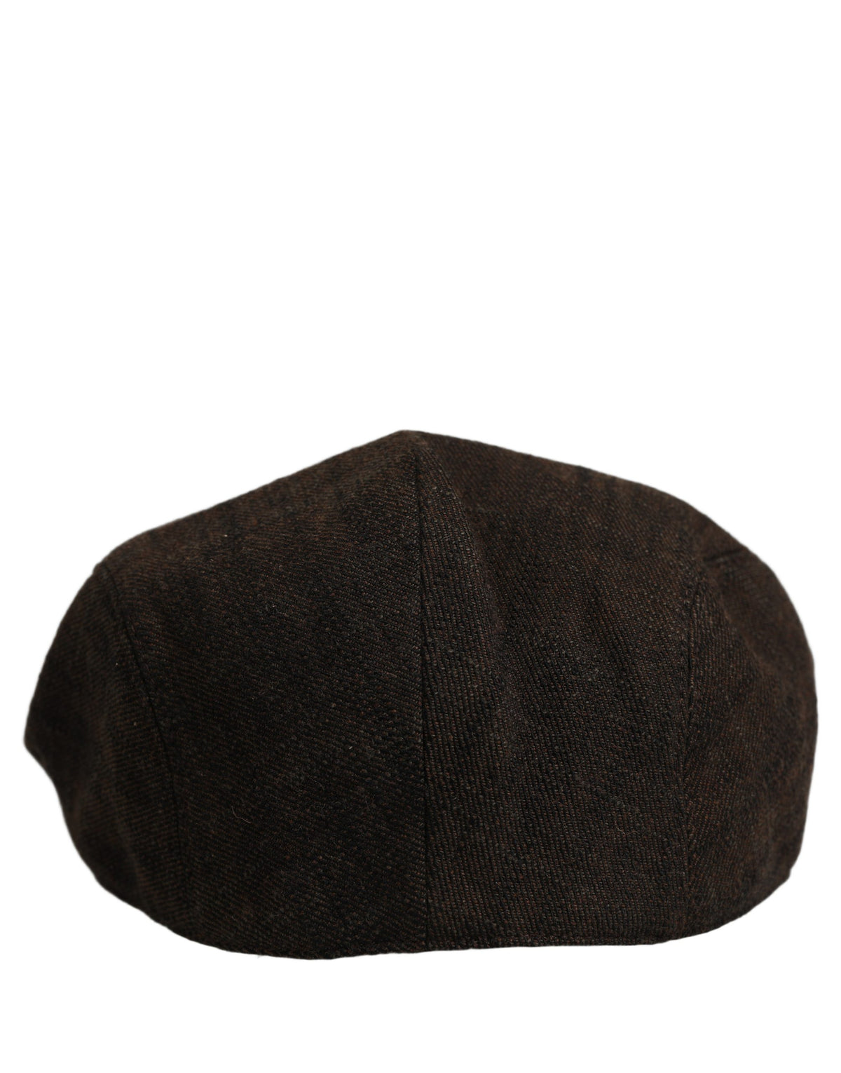 Dolce & Gabbana Men Brown Cotton Flat Cloth Newsboy Cap Hat braun