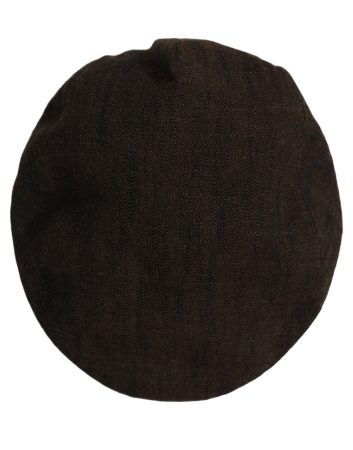 Dolce & Gabbana Men Brown Cotton Flat Cloth Newsboy Cap Hat braun