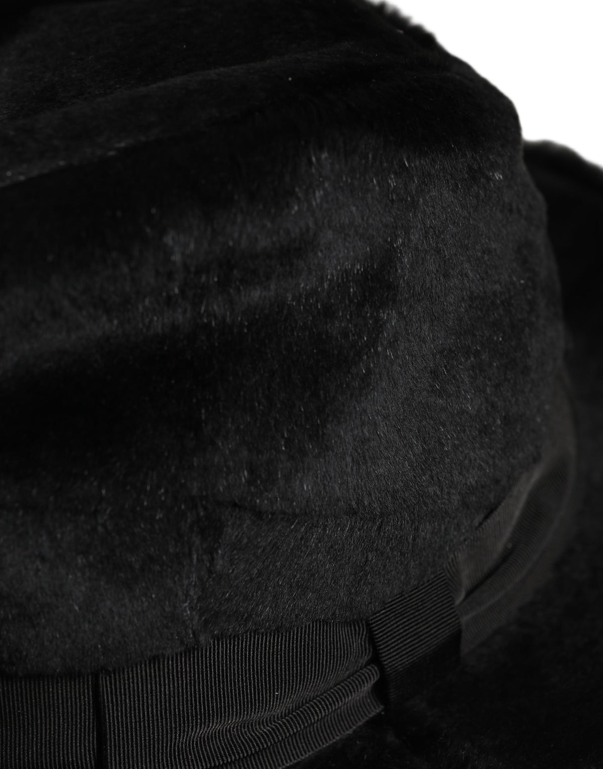 Dolce & Gabbana Men Black Classic Wide Brim Fedora Capello Hat schwarz