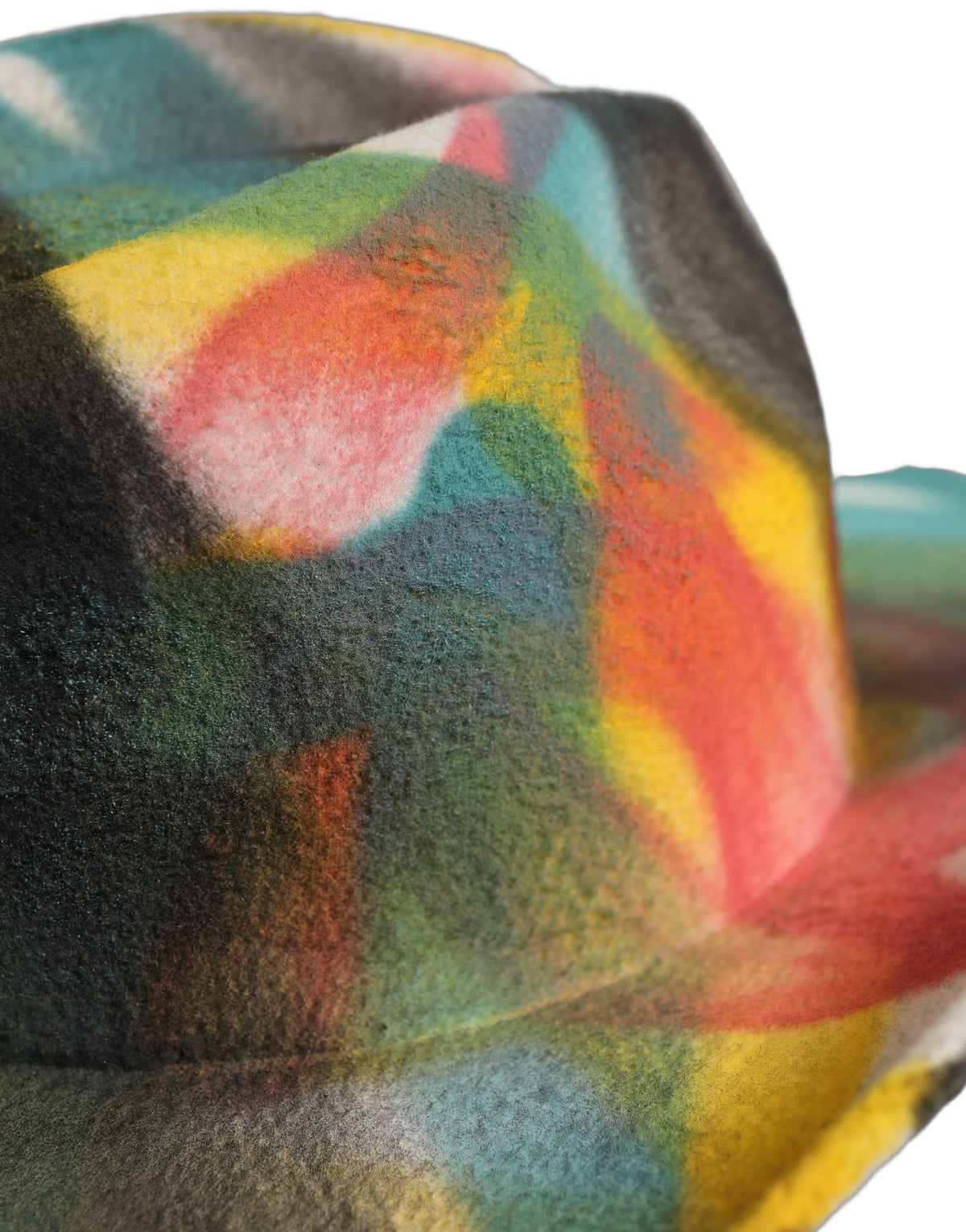 Dolce & Gabbana Men White Graffiti Wide Brim Fedora Capello Hat weiss
