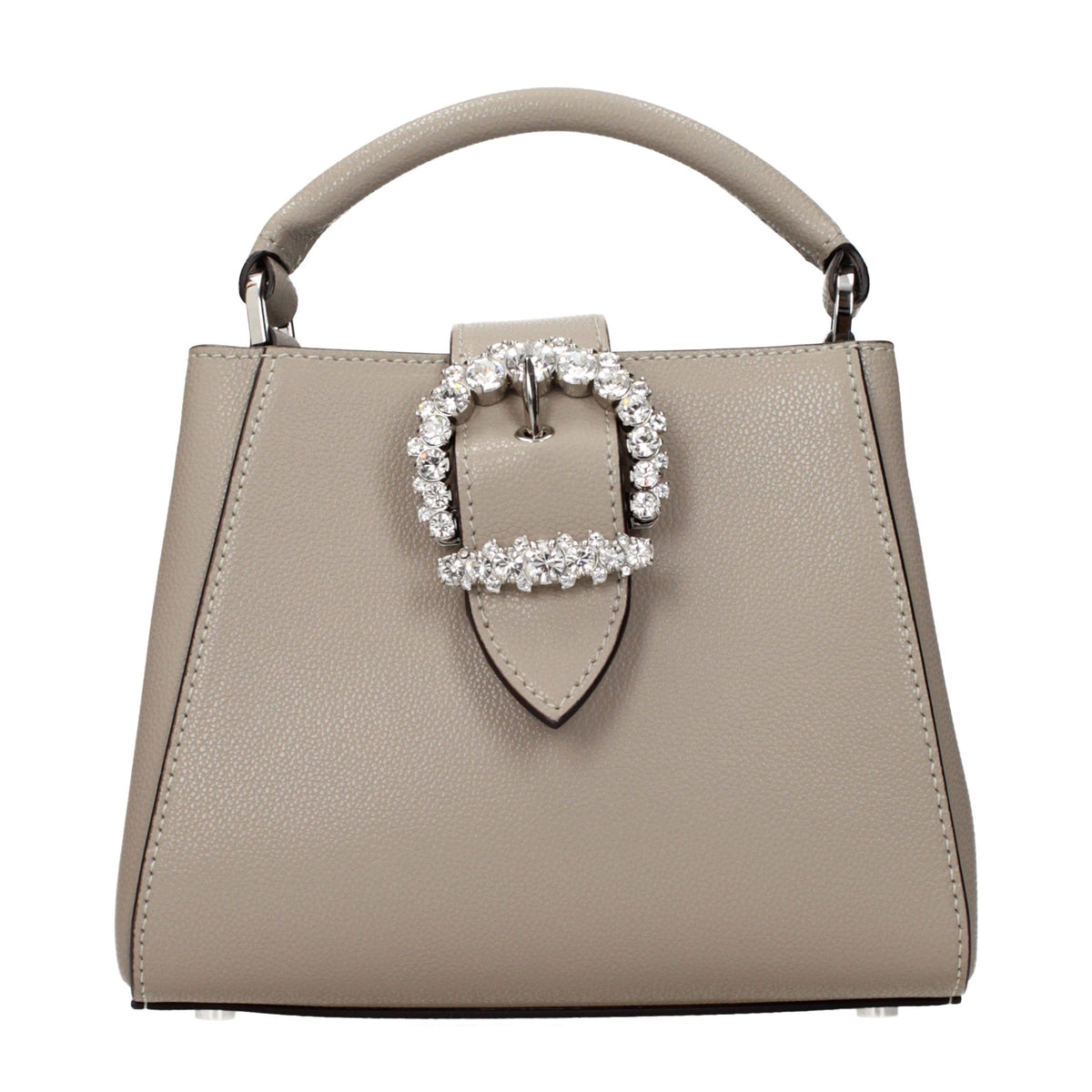 Jimmy Choo Gray Leather Handbag grau