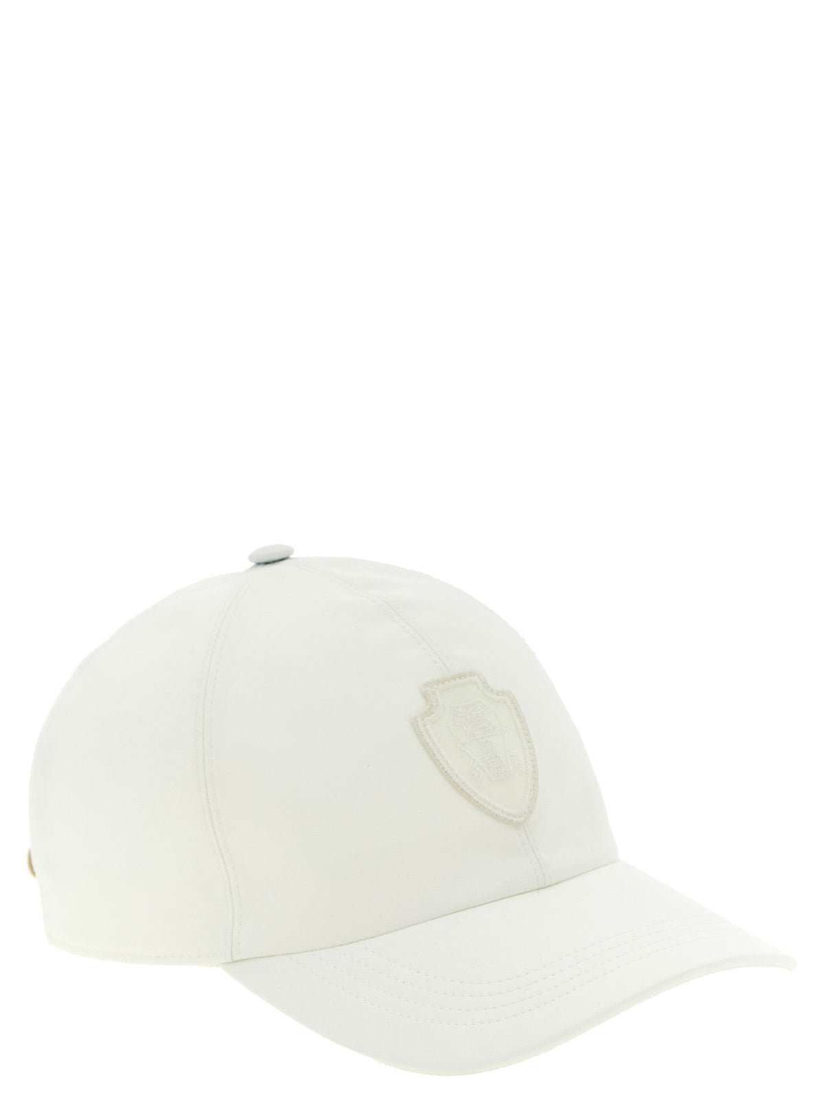 Brunello Cucinelli White Polyester Cap (Baseball Hat) weiss