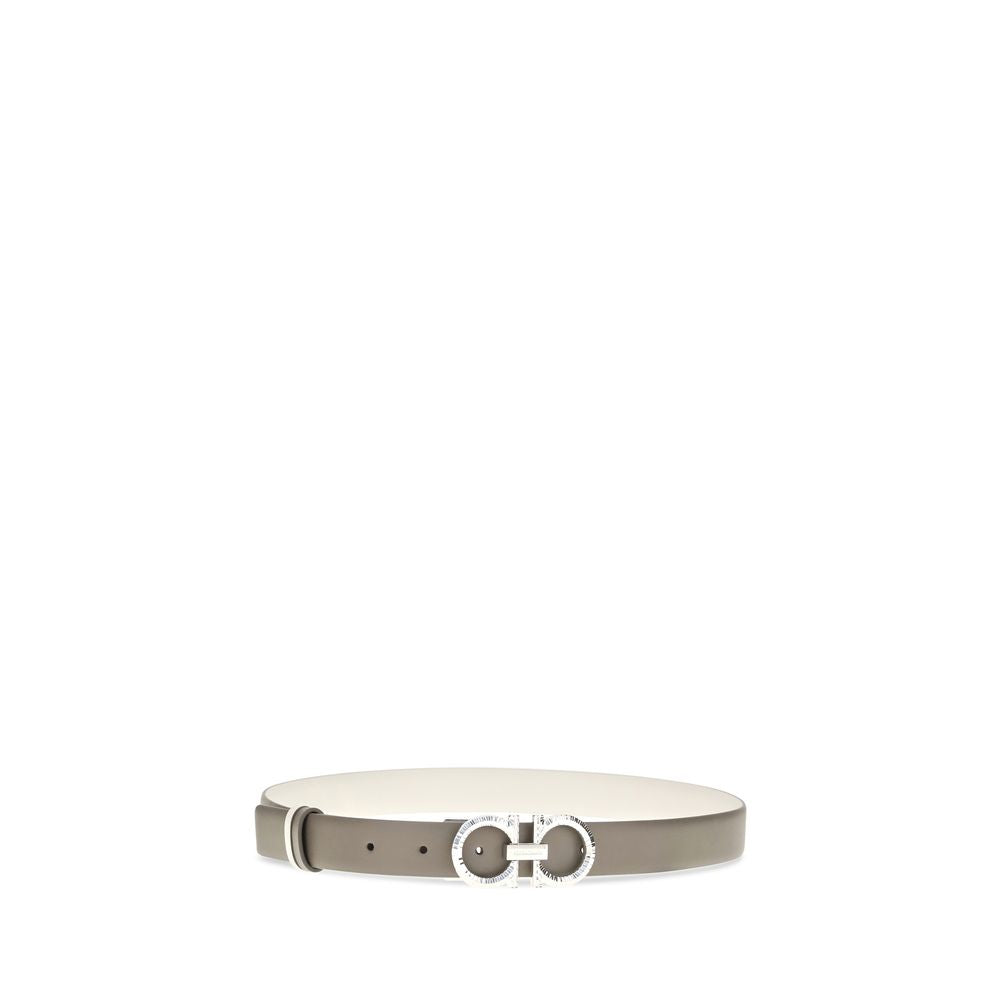 Ferragamo Multicolor Reversible And Adjustable Gancini Belt