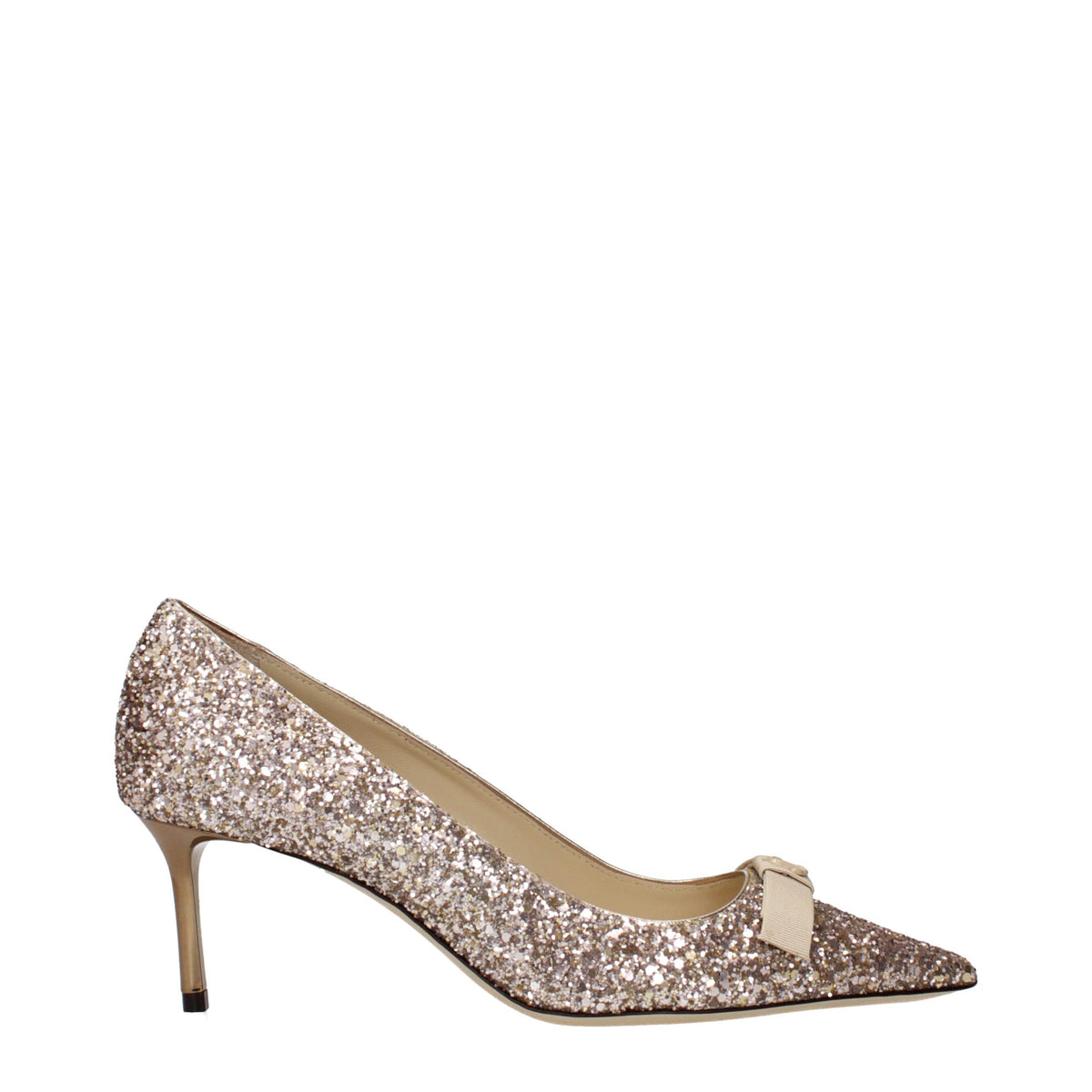 Jimmy Choo Pink Plastic Mid Heel Pumps rosa
