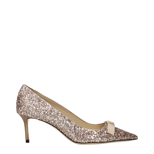 Jimmy Choo Pink Plastic Mid Heel Pumps rosa