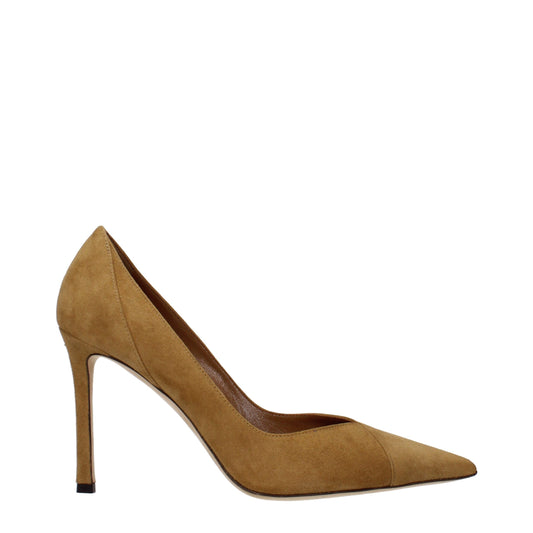 Jimmy Choo Brown Leather High Heel Pumps braun