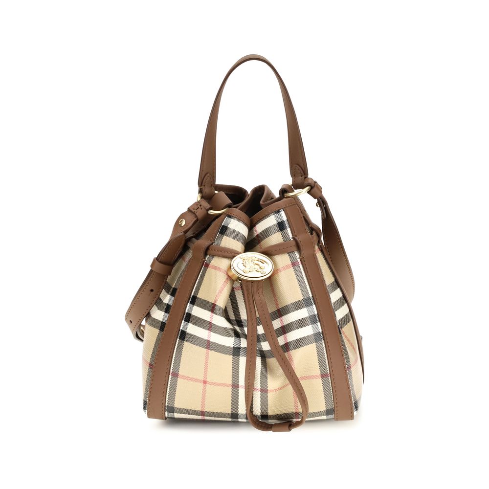 Burberry Beige 'Bucket' Mini Bag