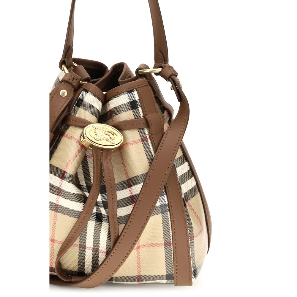 Burberry Beige 'Bucket' Mini Bag