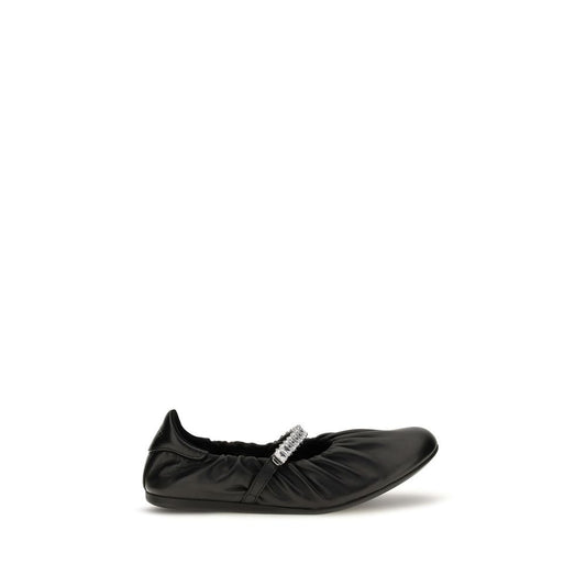 Jimmy Choo Black Jade Ballerinas Flats schwarz