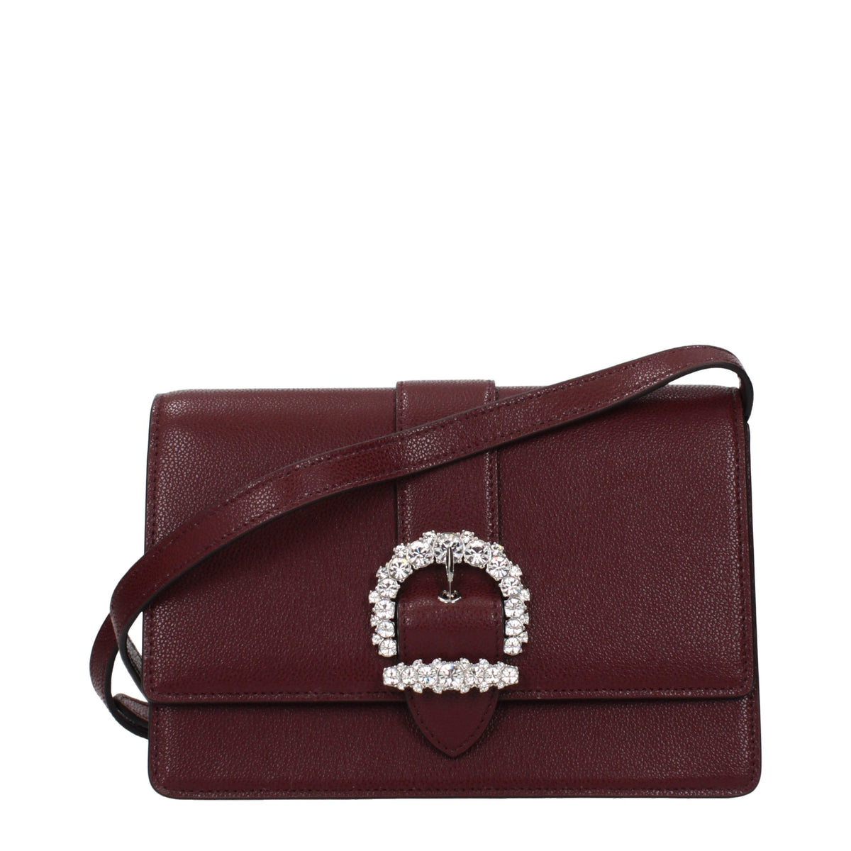 Jimmy Choo Red Leather Crossbody Bag rot