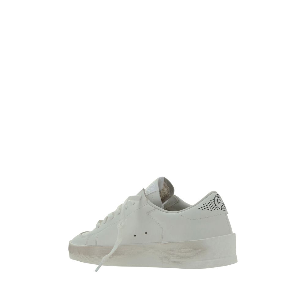 Golden Goose White 'Low Top' Sneakers weiss