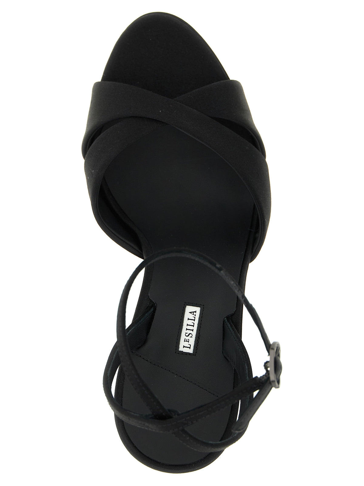 LE SILLA Black 'Odette' Sandals schwarz