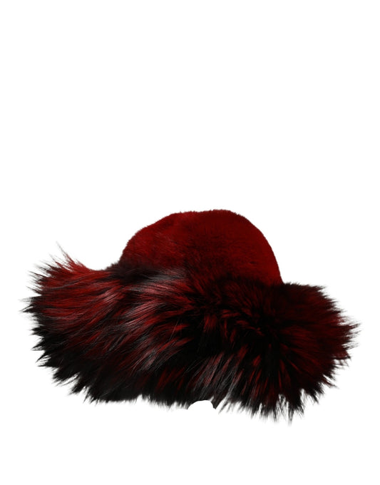 Dolce & Gabbana Red 'Bucket' Hat rot