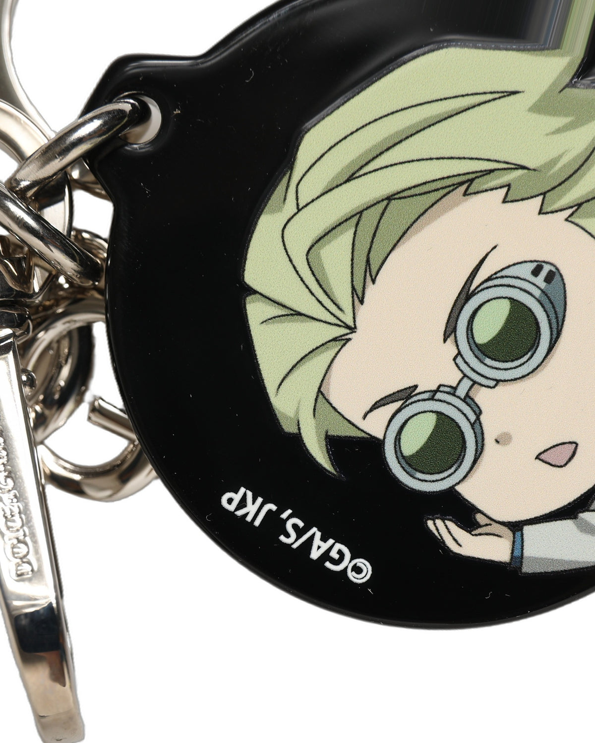 Dolce & Gabbana Black Kaisen Kento Nanami Charm Metal Keychain Keyring schwarz