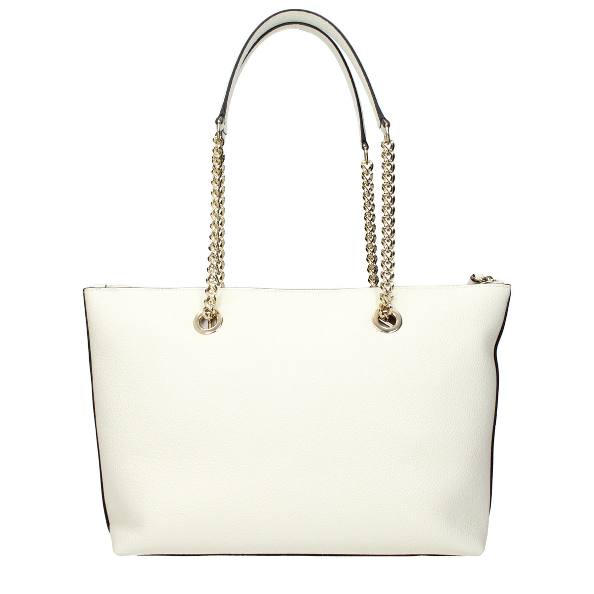 Jimmy Choo White Leather Shoulder Bag weiss