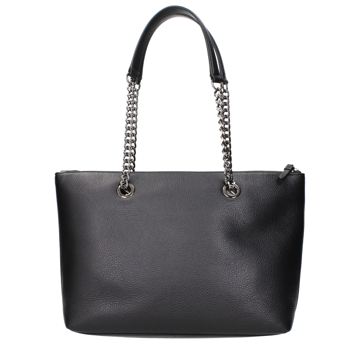 Jimmy Choo Black Leather Shoulder Bag schwarz