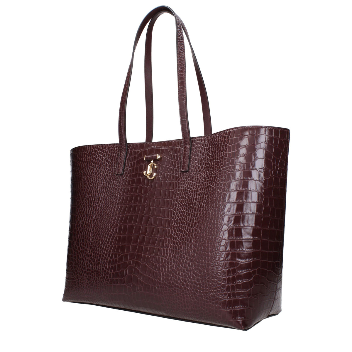 Jimmy Choo Red Leather Shoulder Bag rot