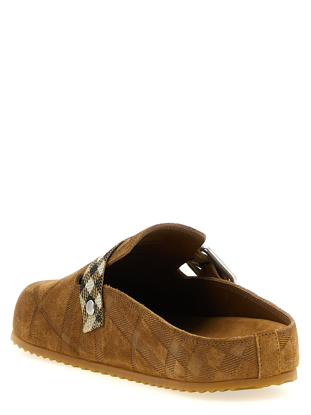 Burberry Brown 'Slip-On' Clogs braun