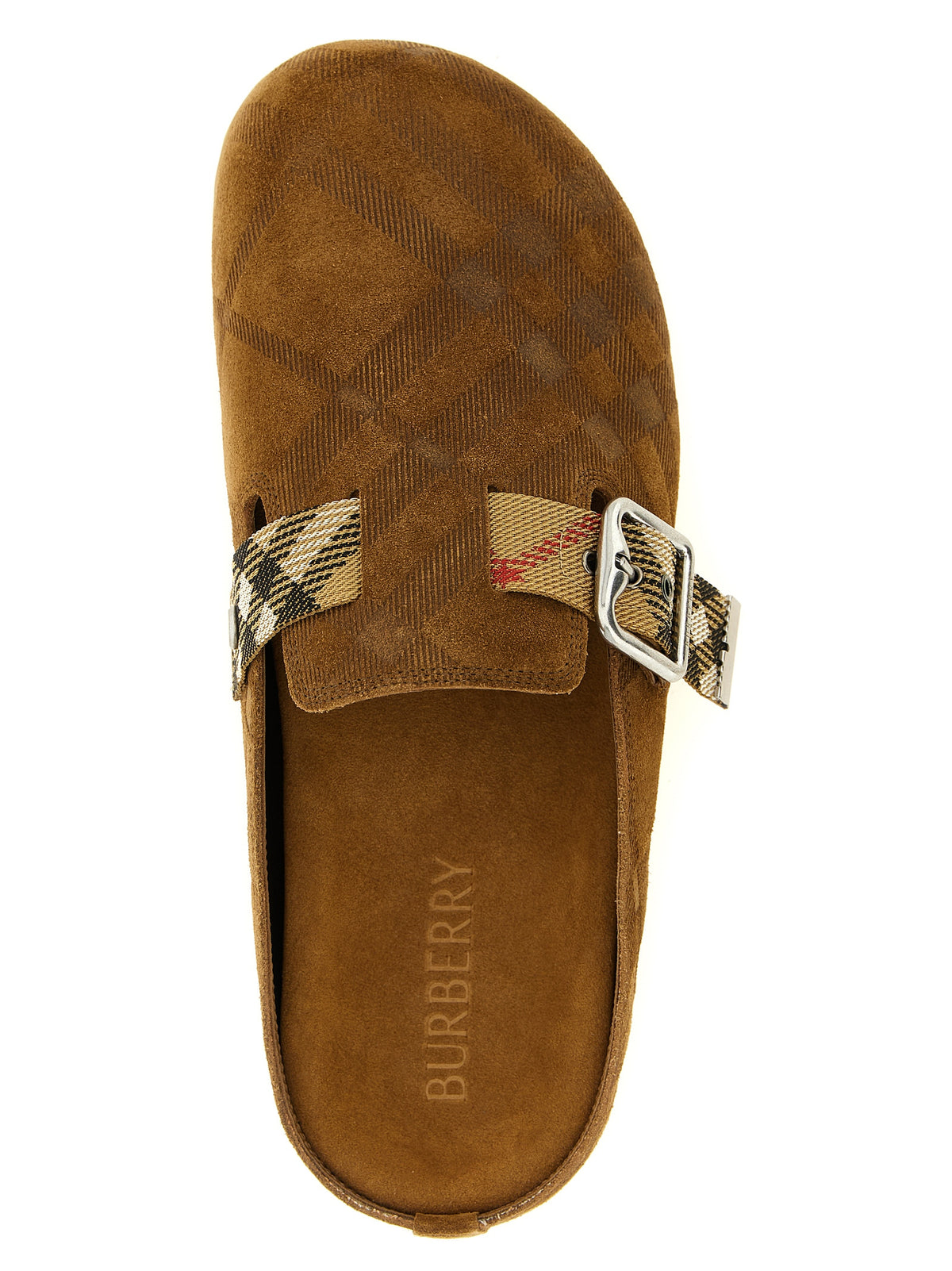 Burberry Brown 'Slip-On' Clogs braun