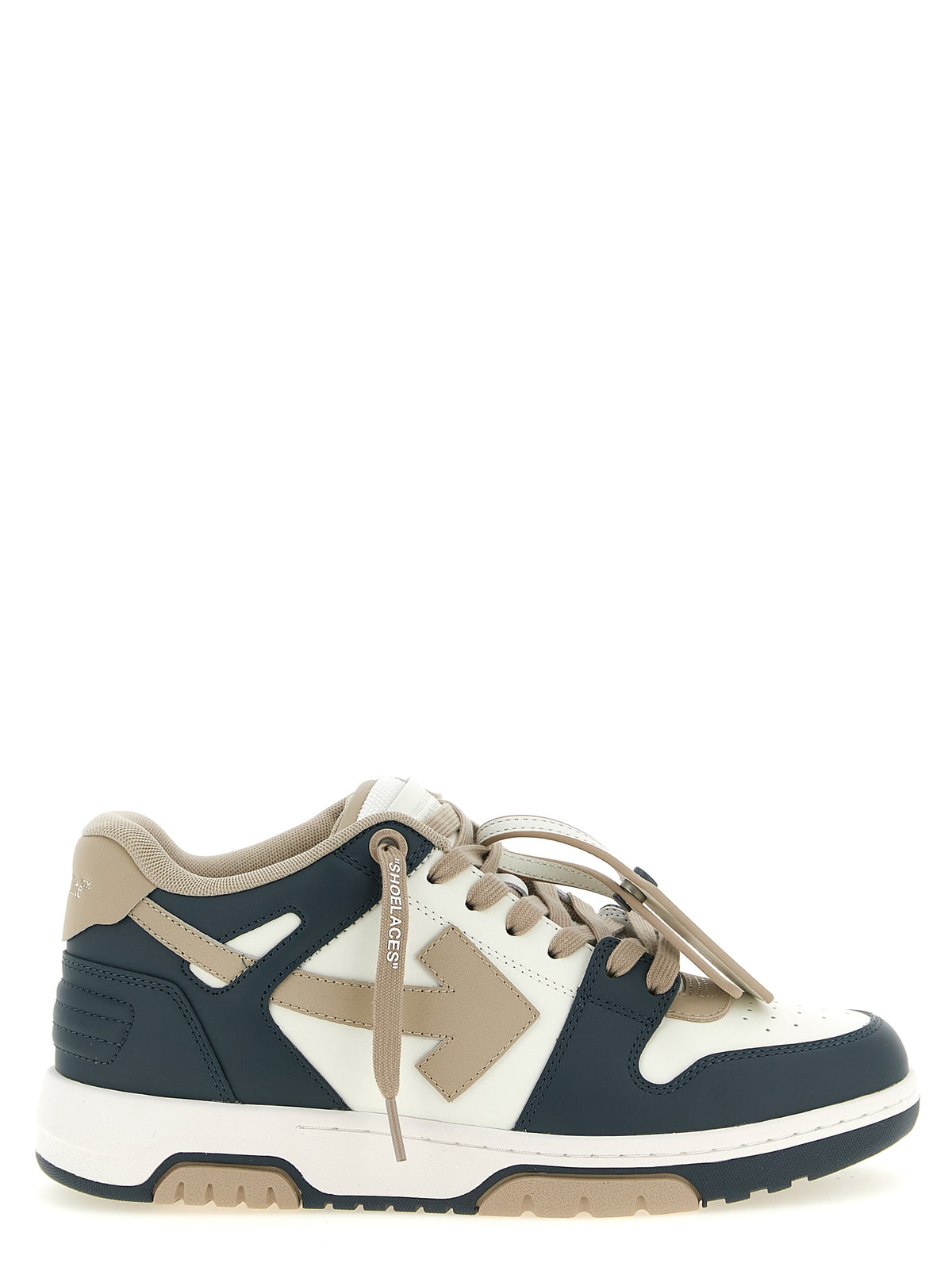 Off-White Multicolor Cowhide Low Top Sneakers weiss