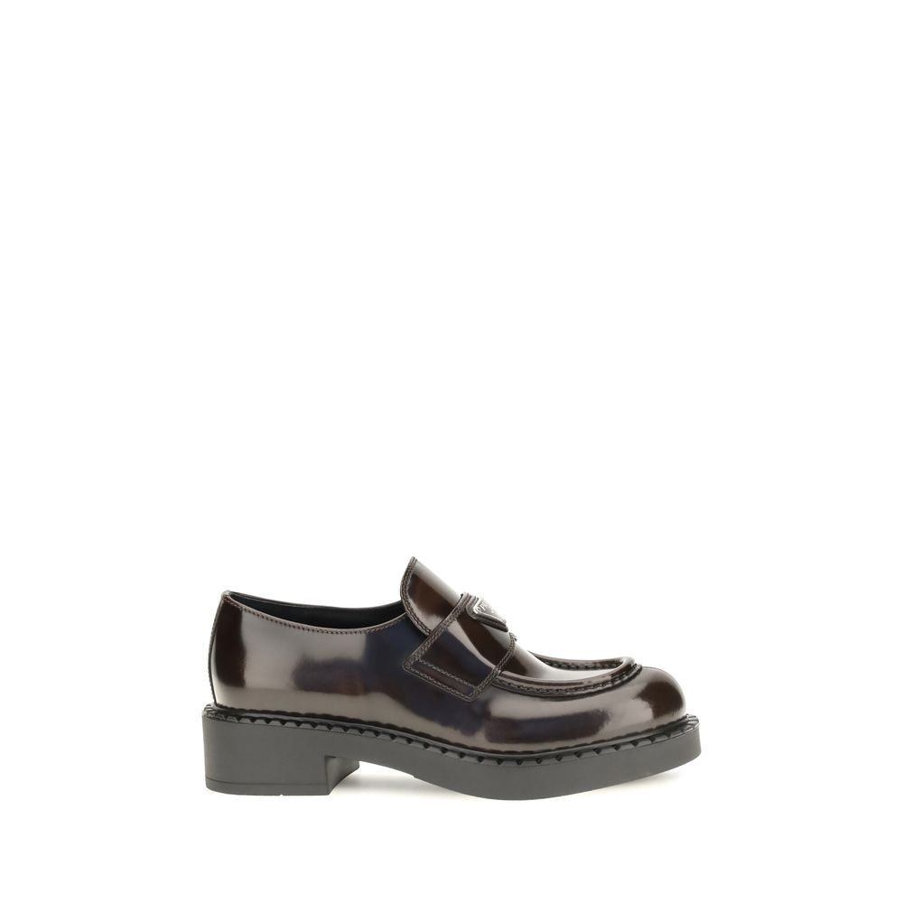 Prada Brown 'Slip-On' Loafers braun