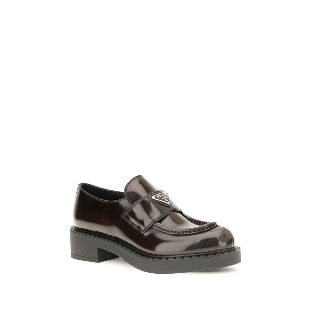 Prada Brown 'Slip-On' Loafers braun