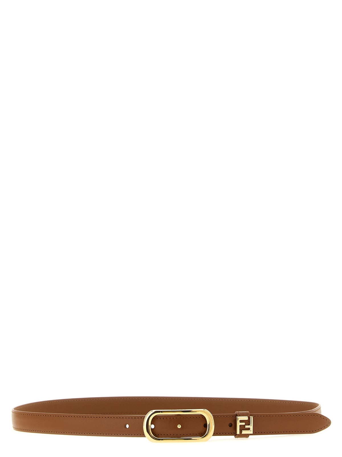 Fendi Brown Calfskin Regular Belt braun