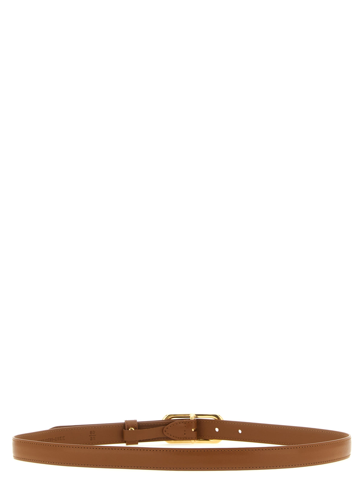 Fendi Brown Calfskin Regular Belt braun