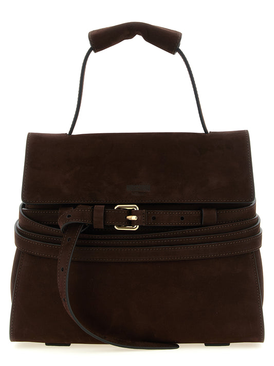 Moschino Brown 'Tie Me' Handbag braun
