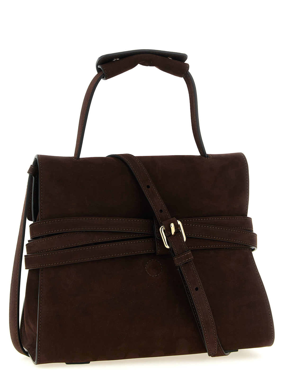 Moschino Brown 'Tie Me' Handbag braun
