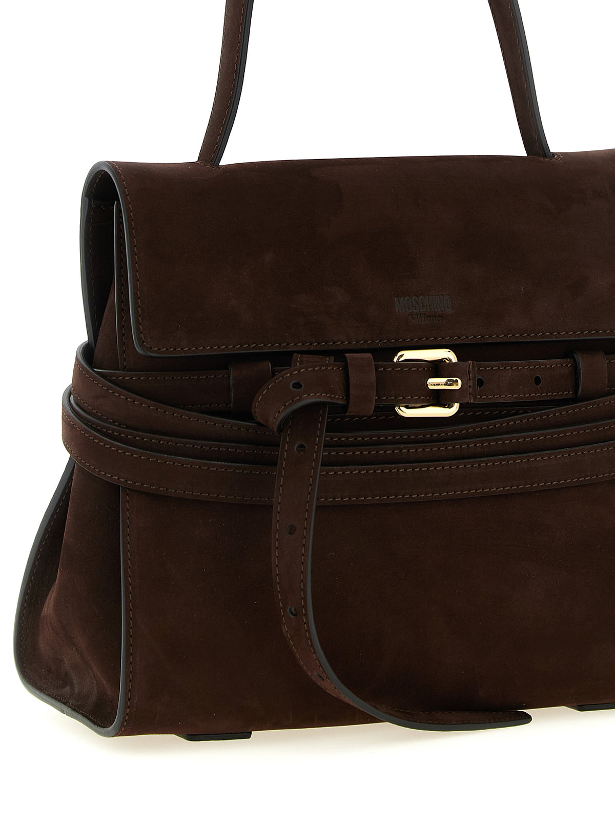 Moschino Brown 'Tie Me' Handbag braun