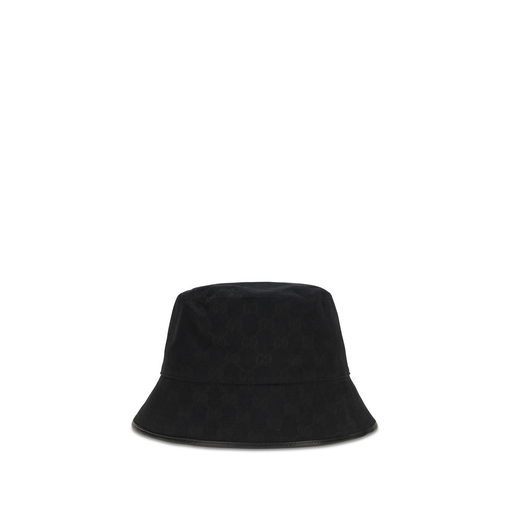 Gucci Black 'Bucket' Hat schwarz