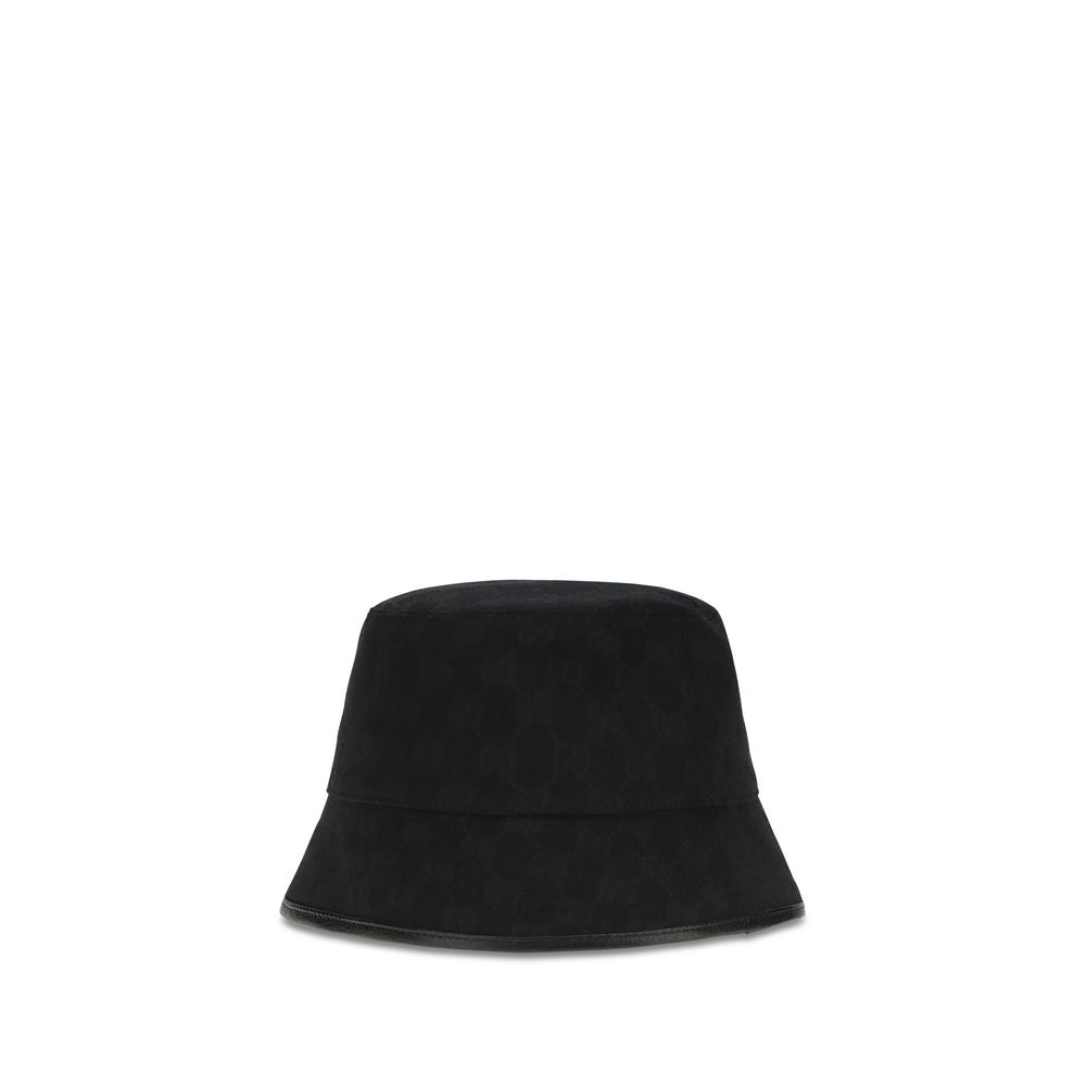Gucci Black 'Bucket' Hat schwarz