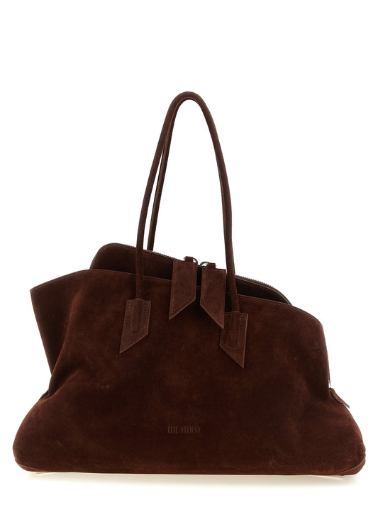 The Attico Brown 'La Passeggiata Medium' Mini Shoulder Bag braun