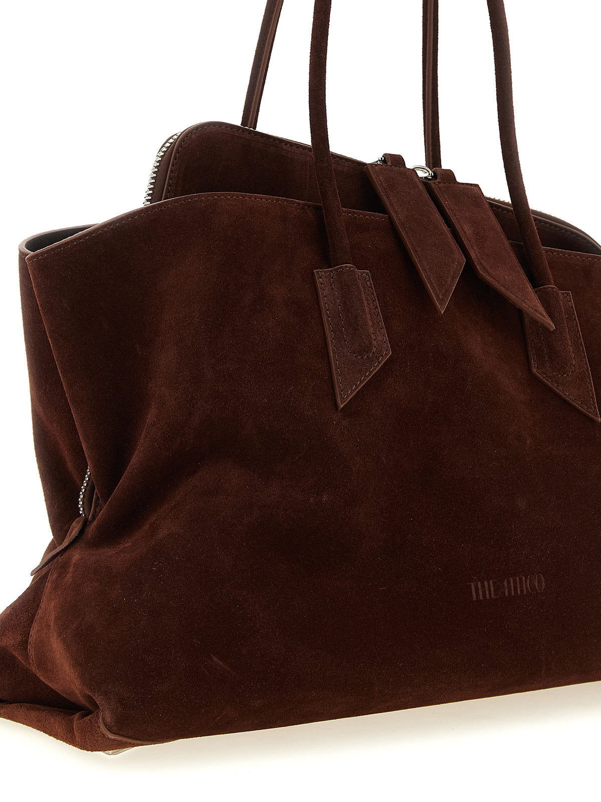 The Attico Brown 'La Passeggiata Medium' Mini Shoulder Bag braun