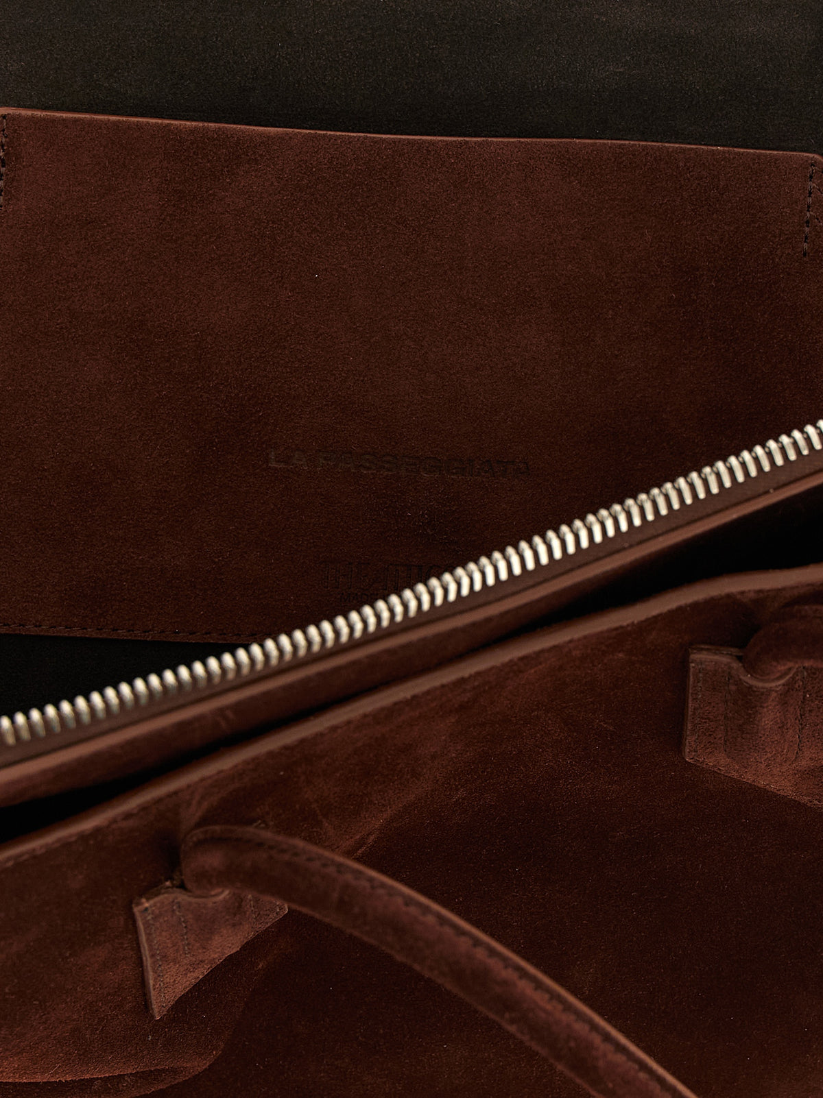 The Attico Brown 'La Passeggiata Medium' Mini Shoulder Bag braun