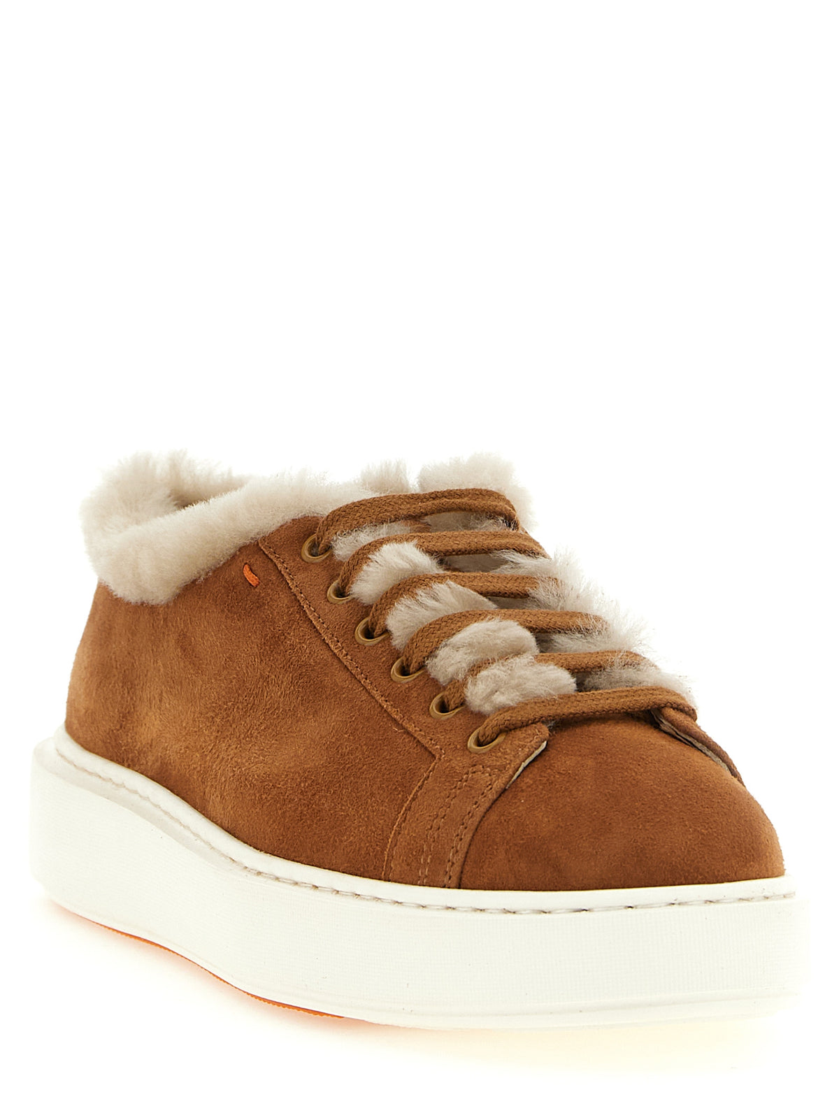 Santoni Brown 'Cleanmount' Sneakers braun