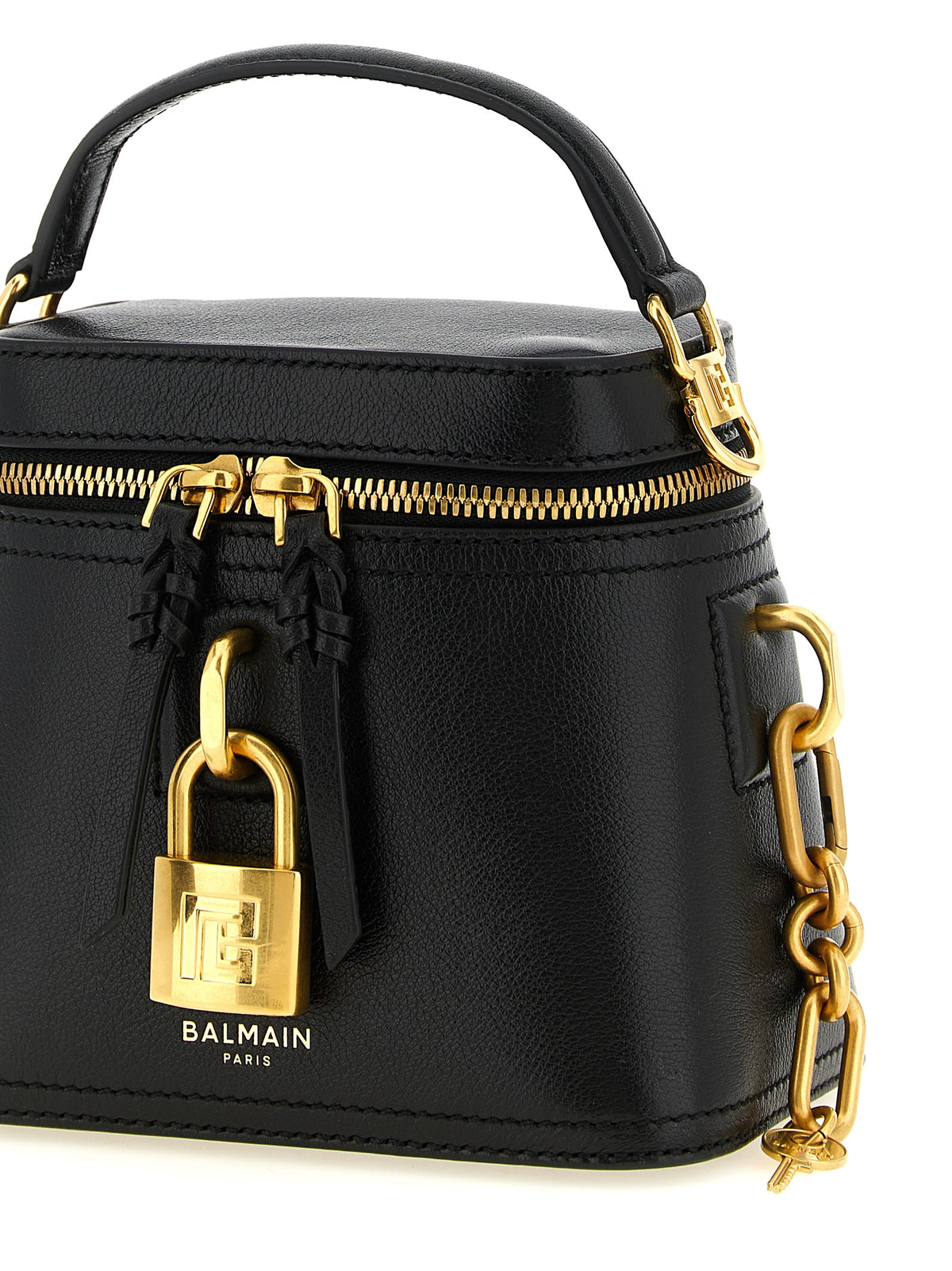 Balmain Black 'Pulse Vanity' Handbag schwarz