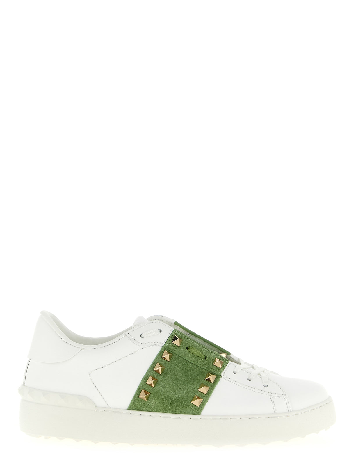 Valentino Garavani Bicolor 'Rockstud' Sneakers multicolor