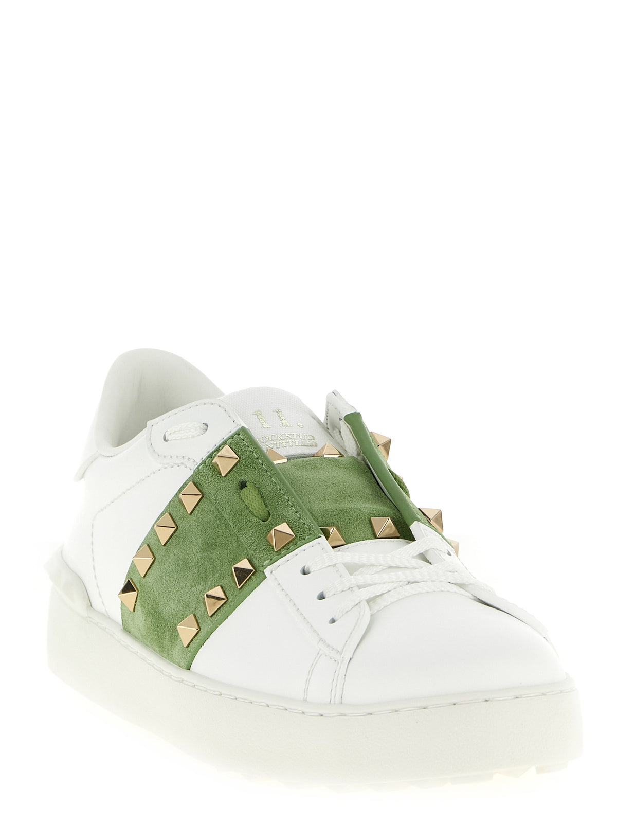 Valentino Garavani Bicolor 'Rockstud' Sneakers multicolor