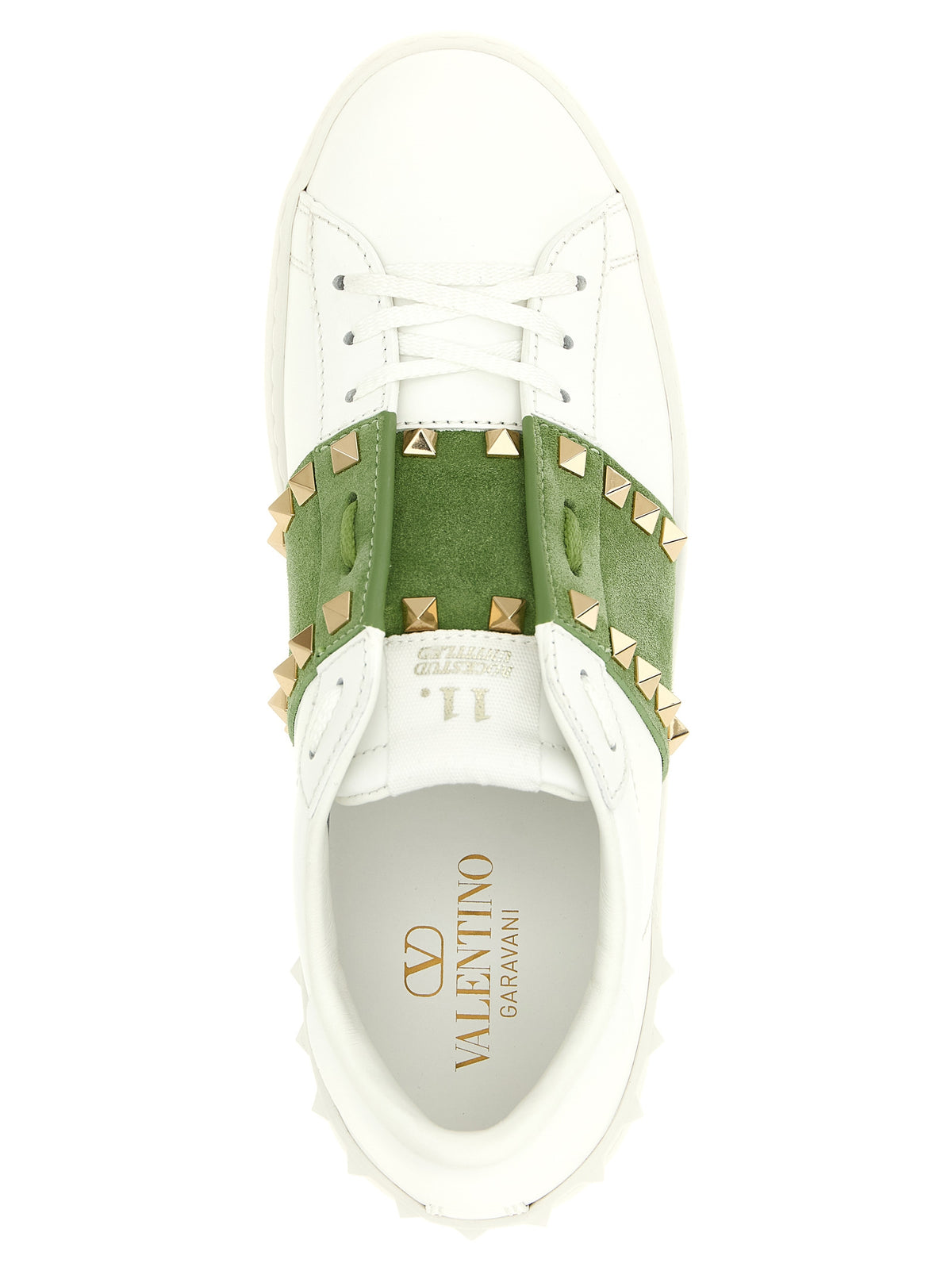 Valentino Garavani Bicolor 'Rockstud' Sneakers multicolor