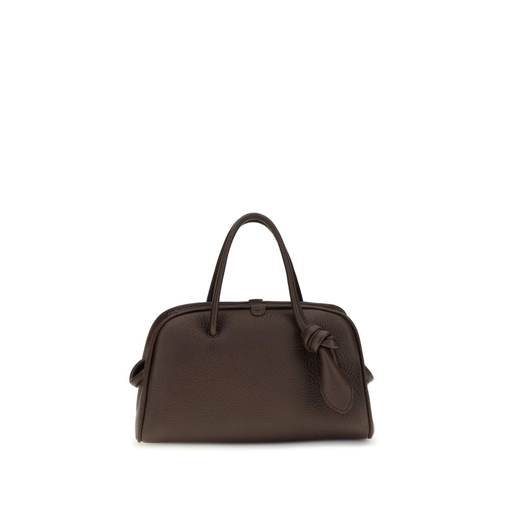 Jacquemus Brown Le Petit Turismo Leather Top Handle Bag Mini Handbag braun