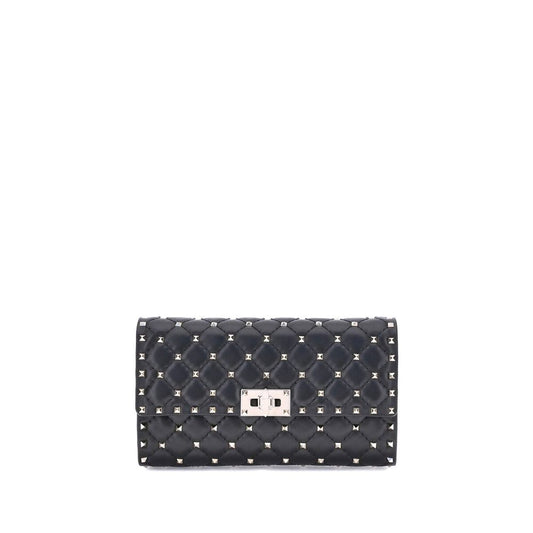 Valentino Garavani Black 'Rockstud' Shoulder Bag schwarz