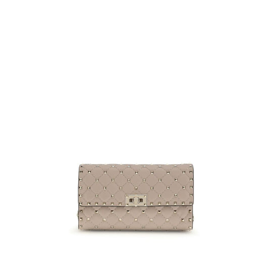 Valentino Garavani Beige 'Rockstud' Shoulder Bag