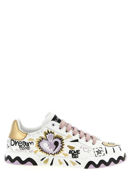 Dolce & Gabbana Multicolor 'Portofino' Sneakers