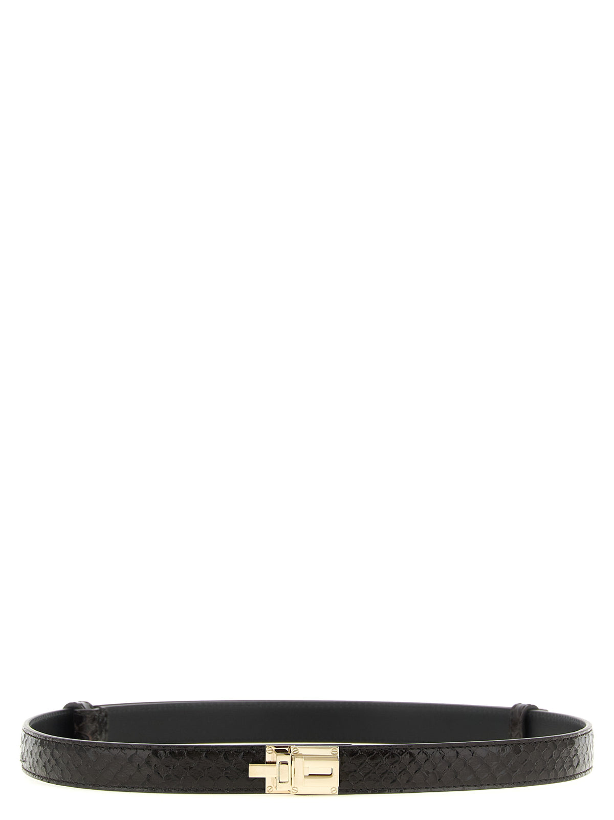 Tom Ford Brown 'T Latch' Belt braun
