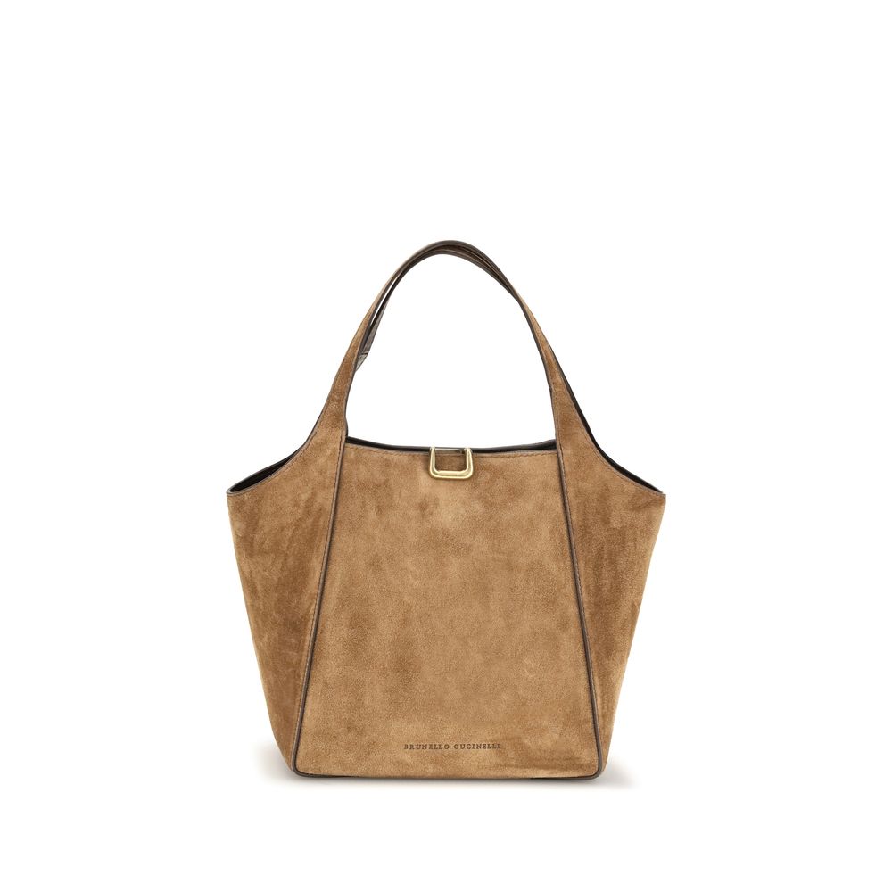 Brunello Cucinelli Beige 'Bucket' Small Bag