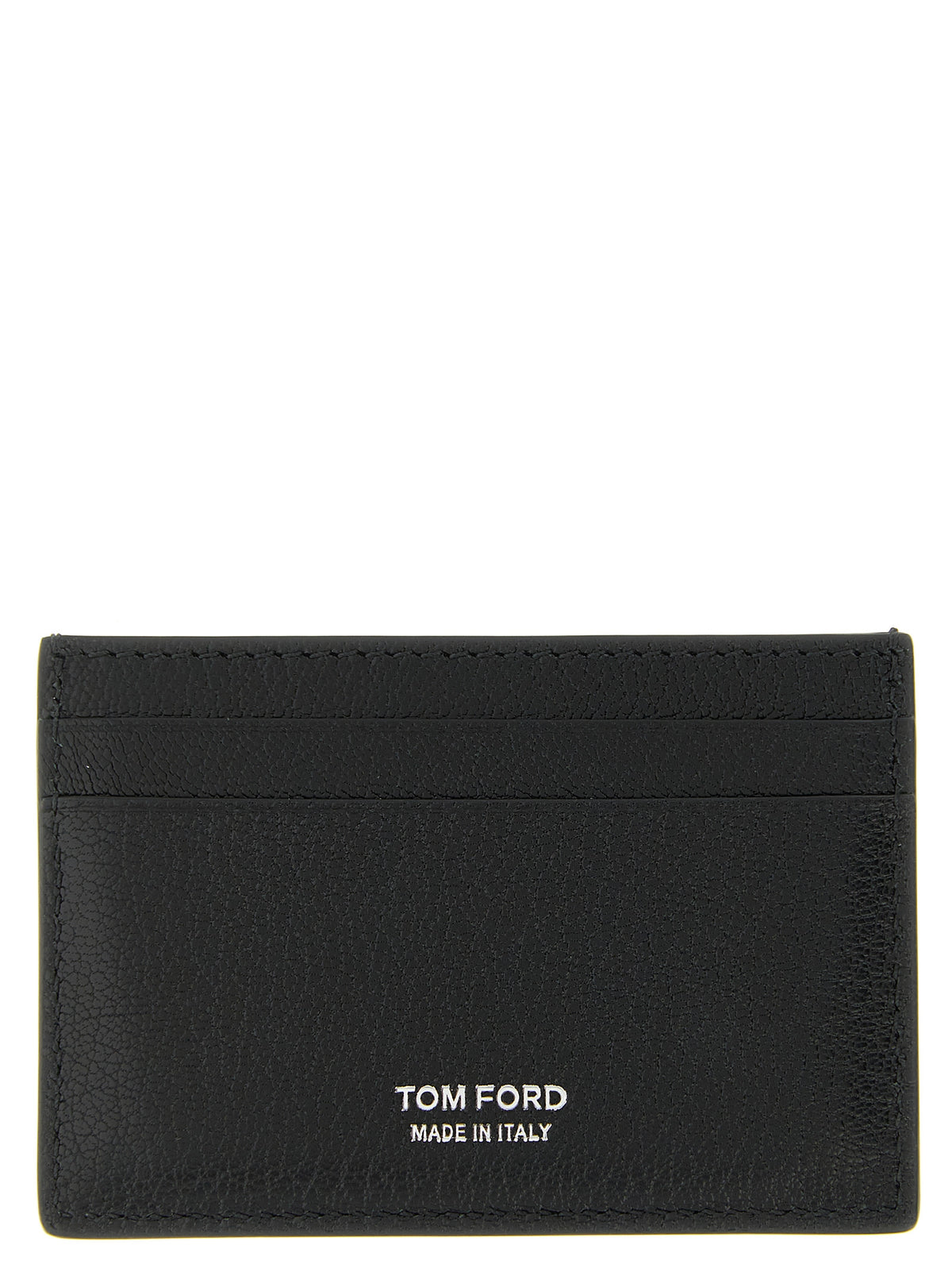 Tom Ford Black 'T-Line' Card Holder schwarz