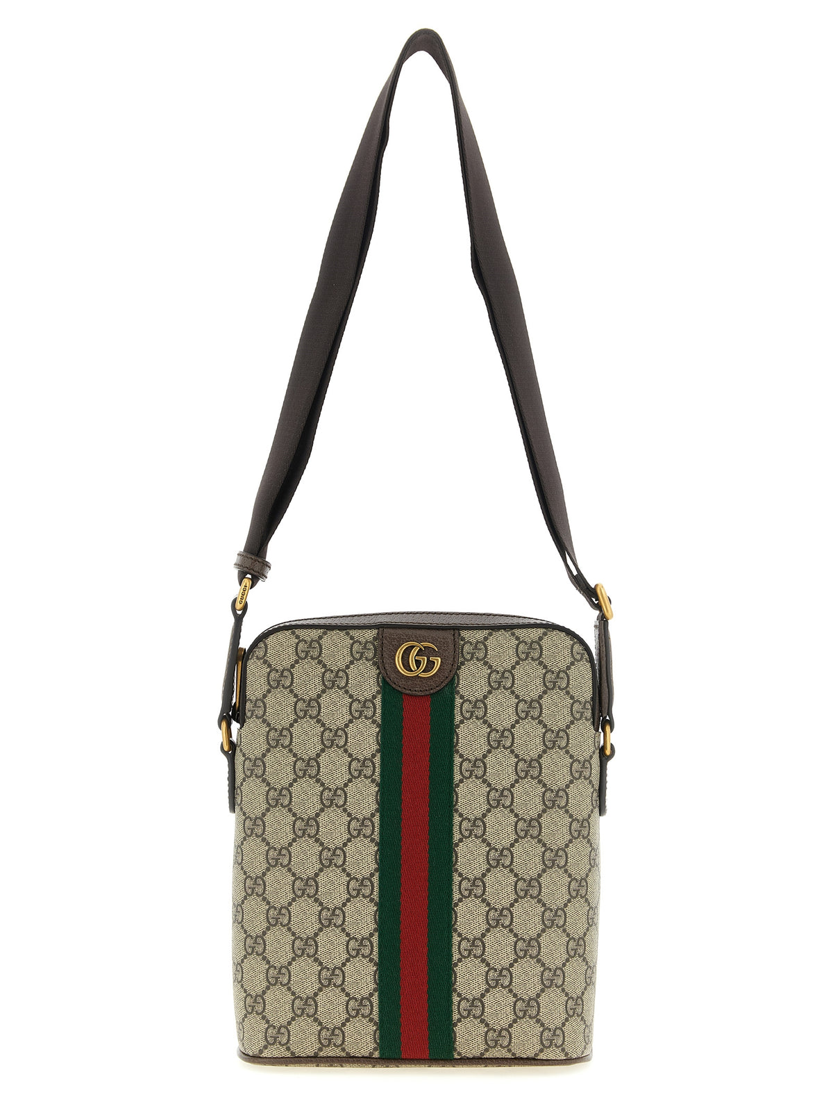Gucci Beige 'Nastro Web' Crossbody Bag