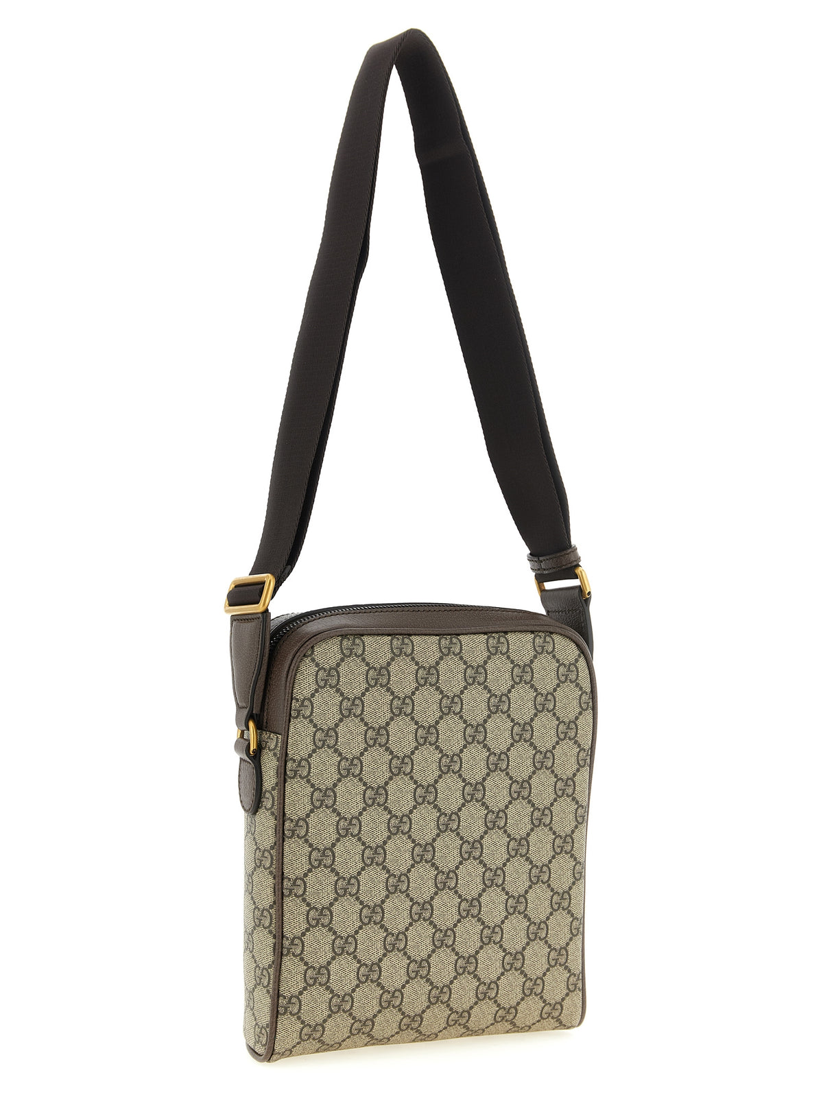 Gucci Beige 'Nastro Web' Crossbody Bag
